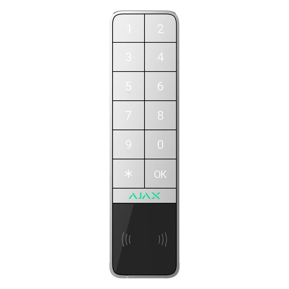 Ajax KeyPad Outdoor – вулична клавіатура – білий
