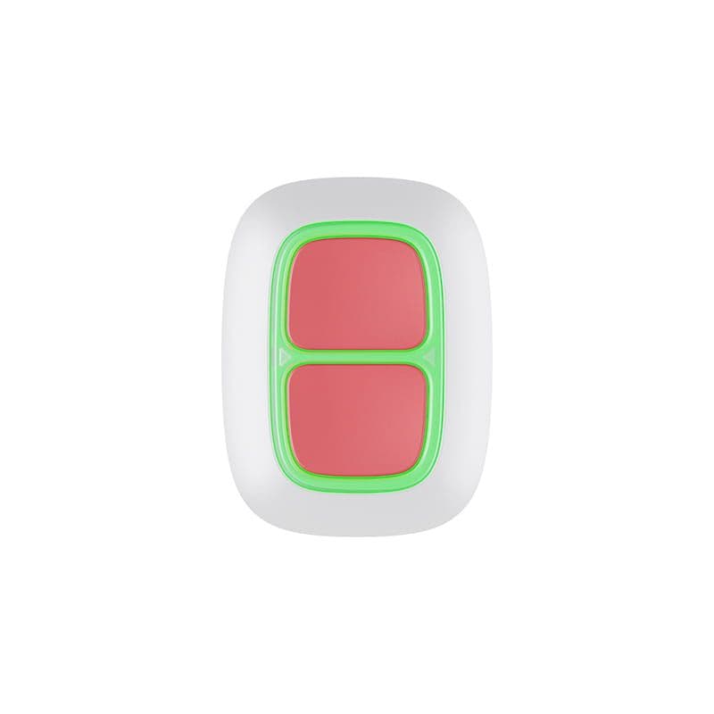 Ajax DoubleButton – подвійна тривожна кнопка – білий