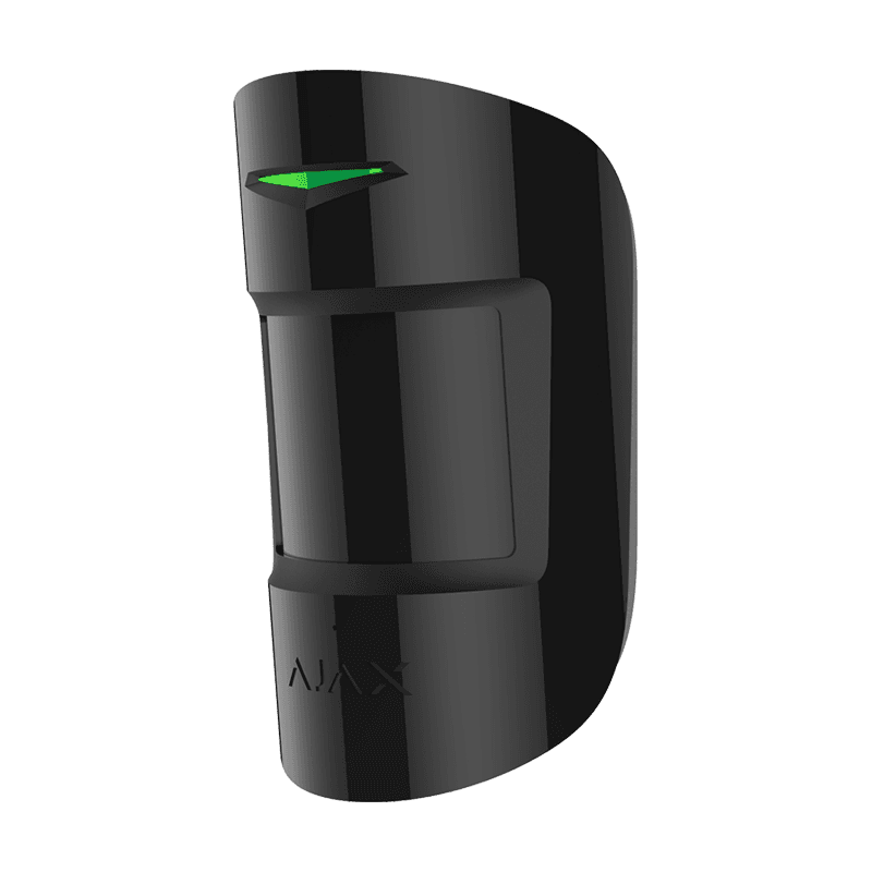 Ajax CombiProtect – датчик руху + розбиття скла – чорний