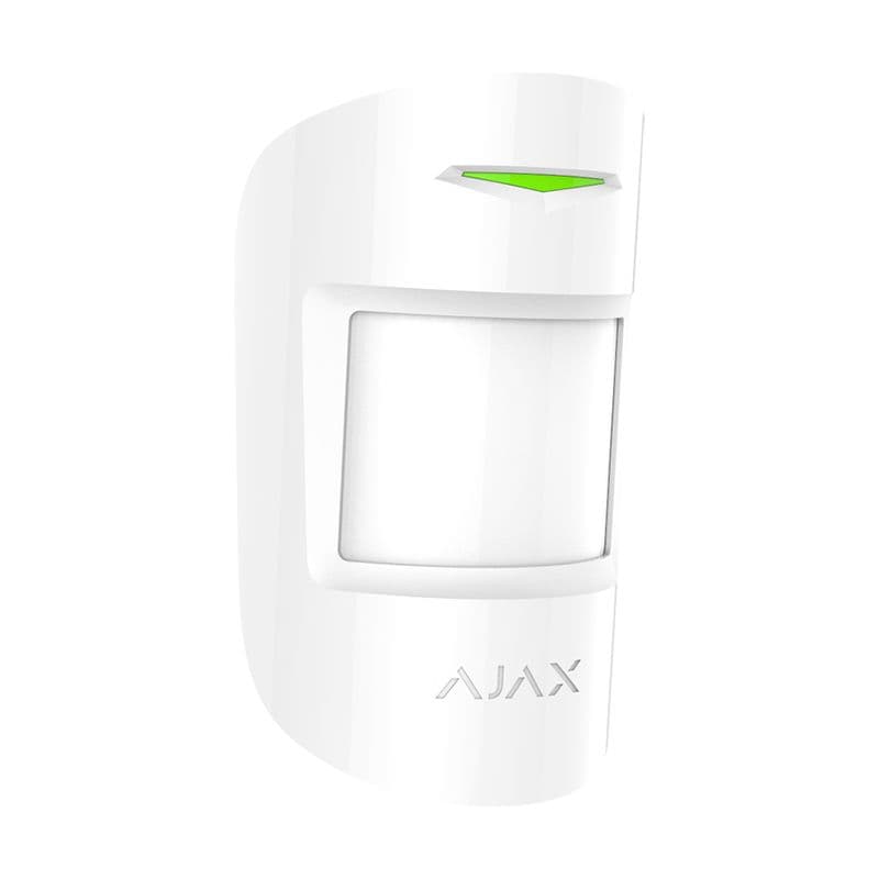 Ajax MotionProtect Plus – PIR + мікрохвильовий датчик – білий